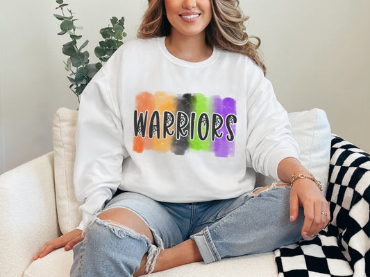 Warriors Halloween 1 - Adult Crew Sweatshirt