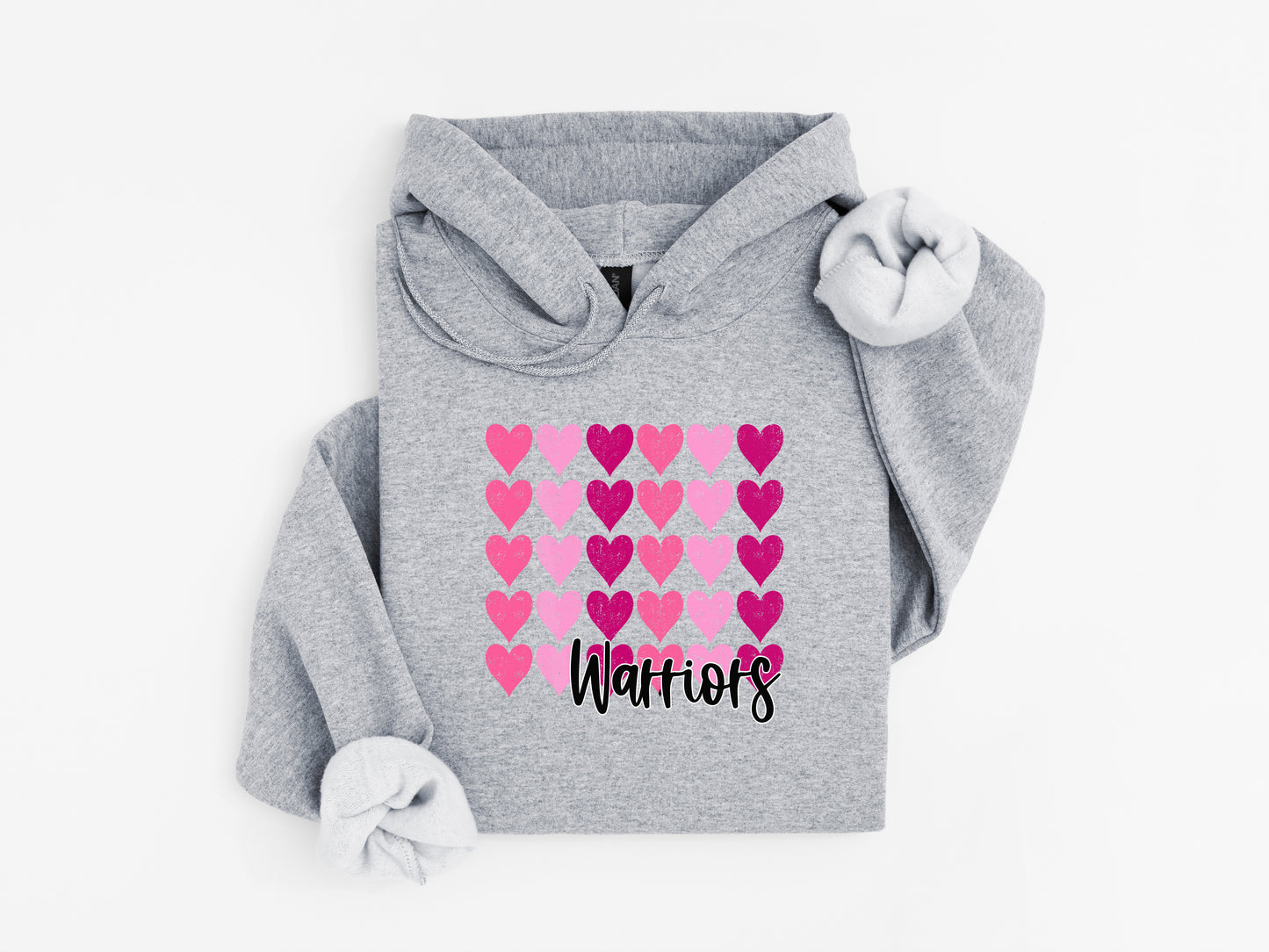 Warriors Hearts - Adult Hoodie