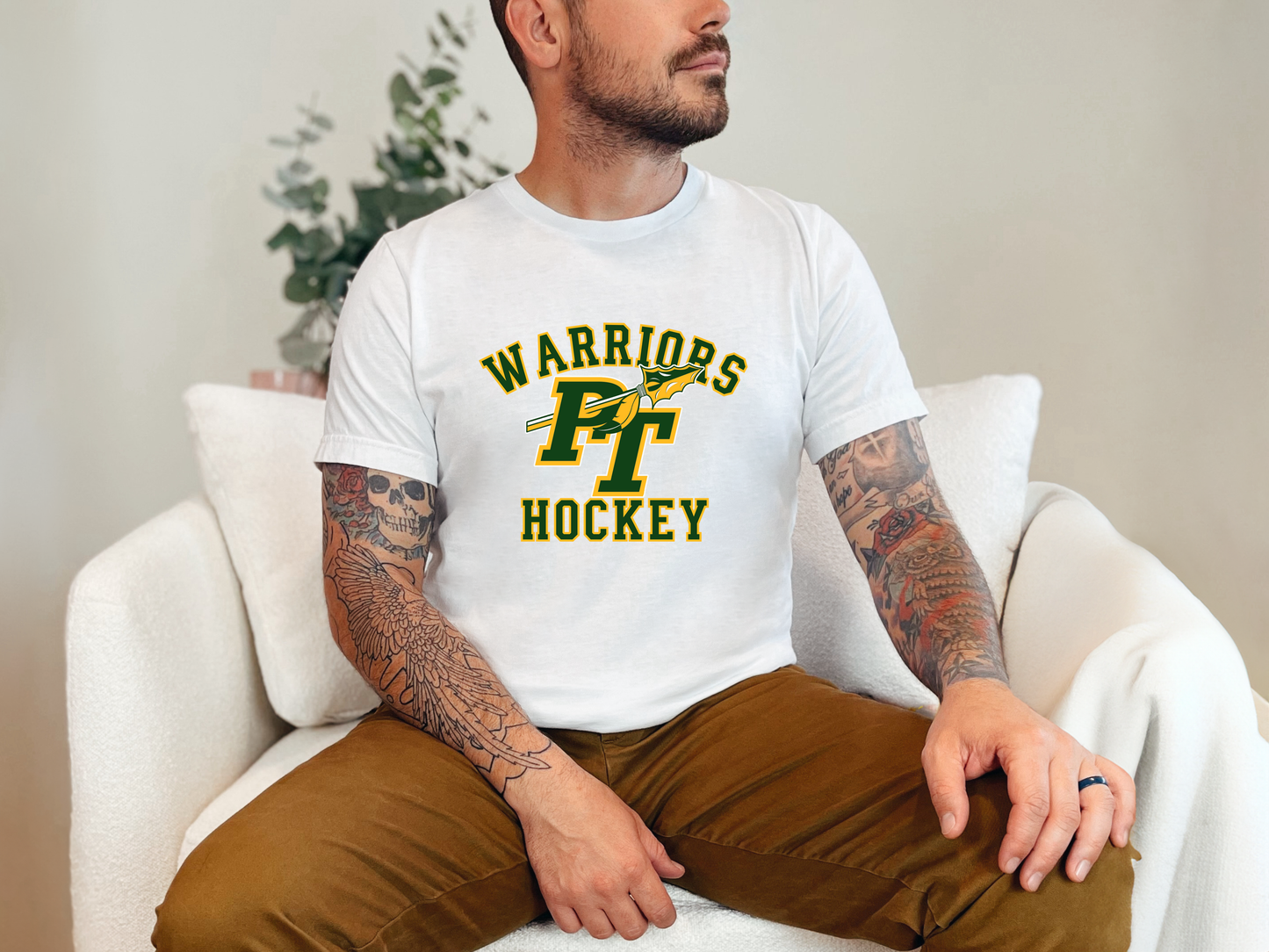 Warriors Hockey - Adult Unisex T-Shirt