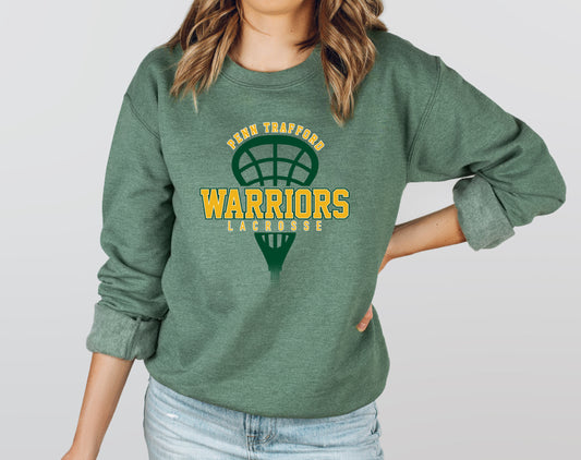 Warriors Lacrosse - Adult Crew Sweatshirt