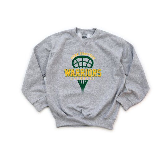 Warriors Lacrosse - Adult Crew Sweatshirt