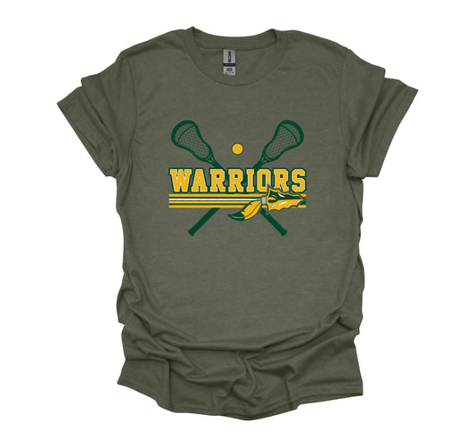 Warriors Lacrosse 2 - Adult Unisex T-Shirt