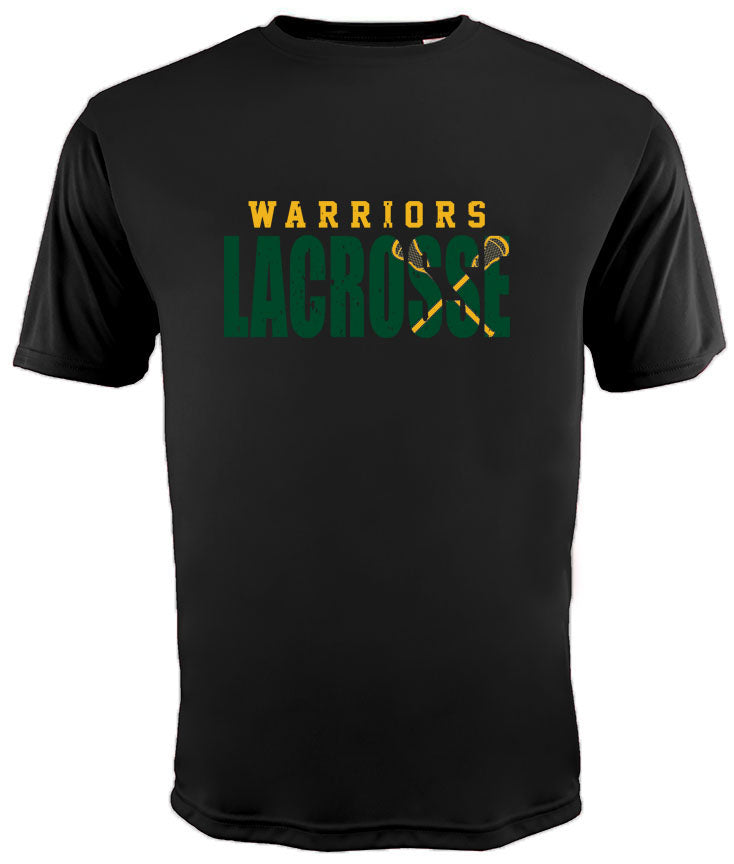 Warriors Lacrosse 3 - A4 Adult Dri-Fit T-Shirt
