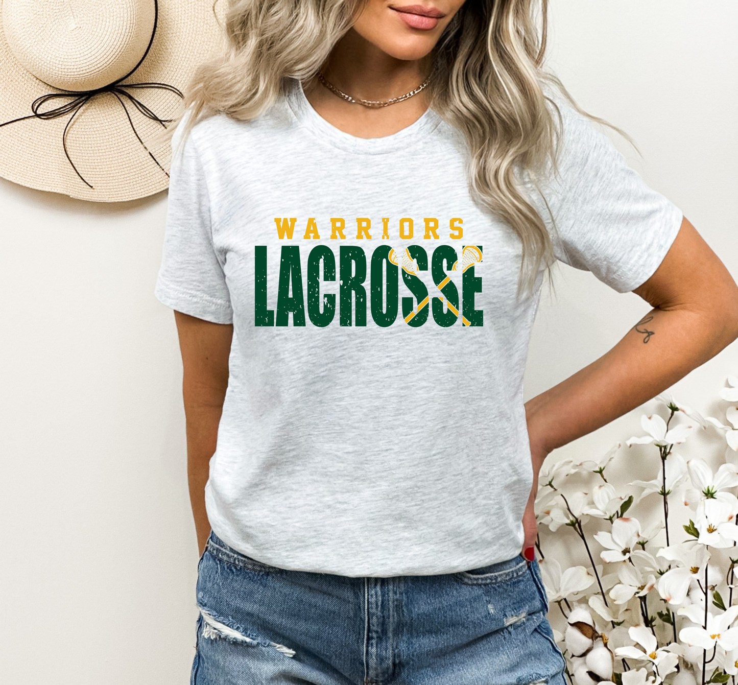 Warriors Lacrosse 3 - Adult Unisex T-Shirt