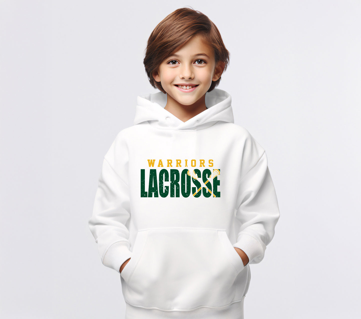 Warriors Lacrosse 3 - Youth Hoodie