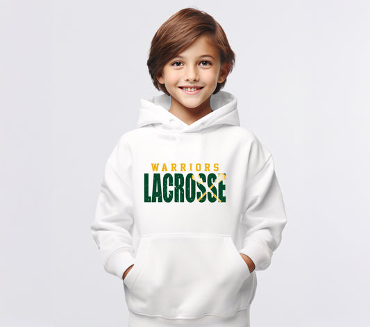 Warriors Lacrosse 3 - Youth Hoodie