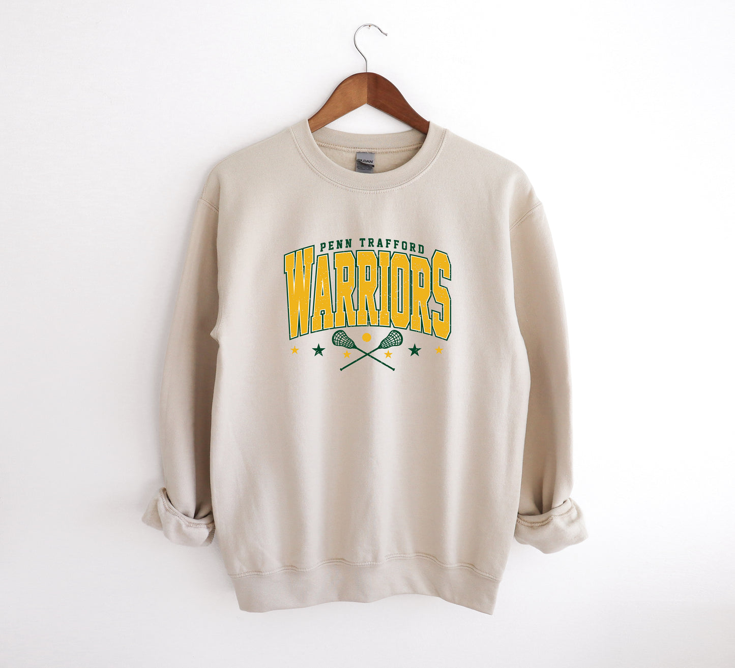 Warriors Lacrosse 4 - Adult Crew Sweatshirt