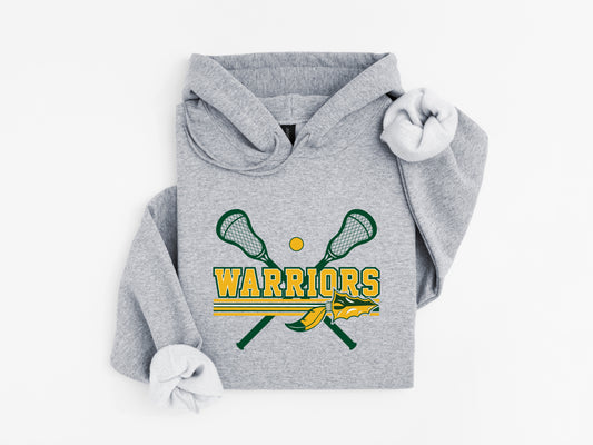 Warriors Lacrosse 2 - Adult Hoodie