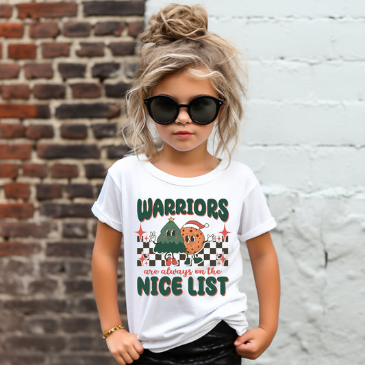 Warriors Nice List - Youth Tshirt