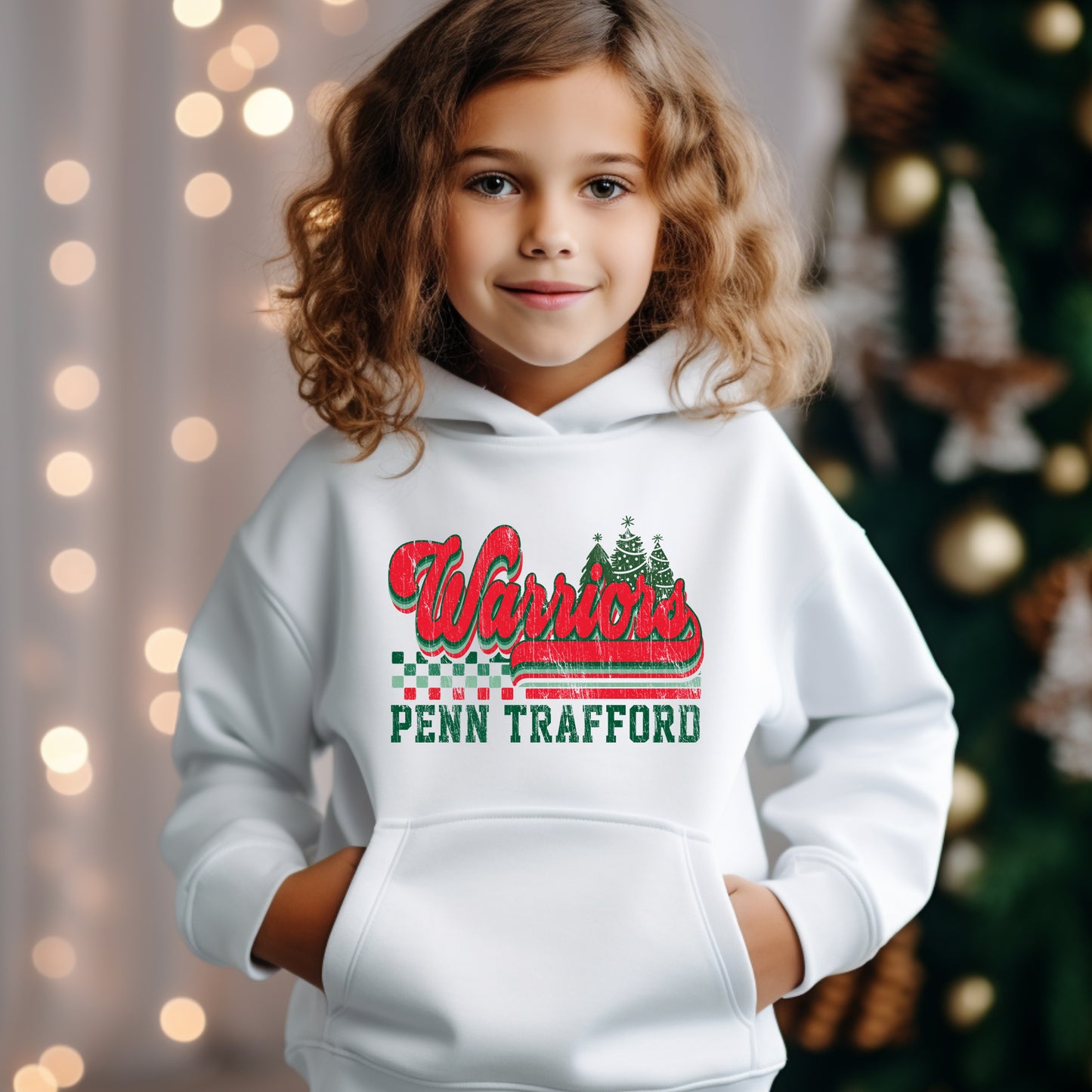 Warriors PT Christmas - Youth Hoodie