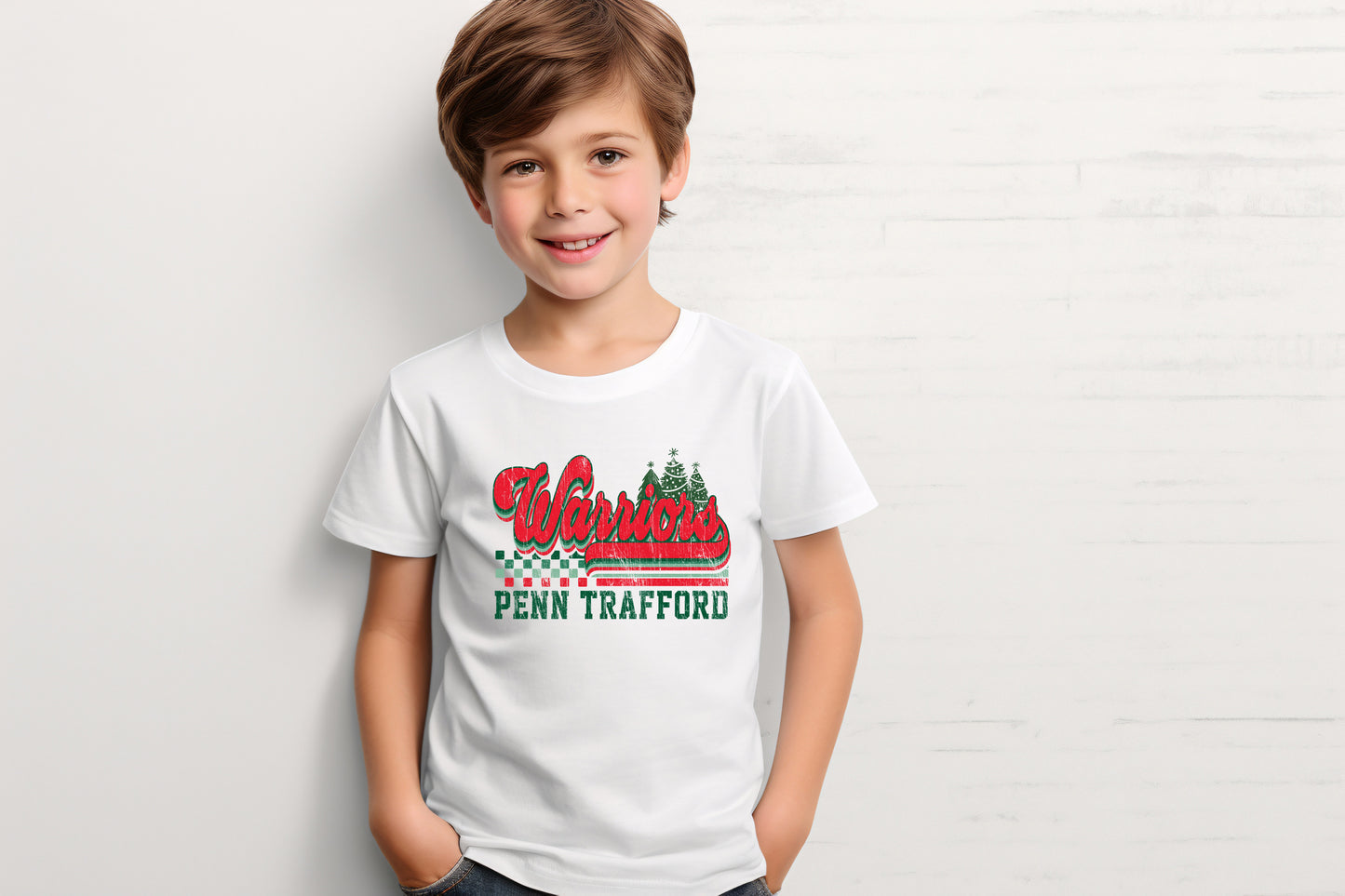 PT Warriors Christmas - Youth T-Shirt