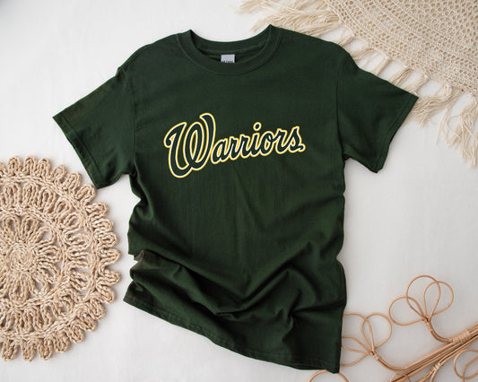 Warriors Script - Adult Unisex T-Shirt