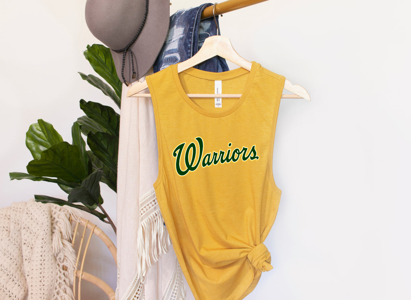 Warriors Script - Muscle Tank