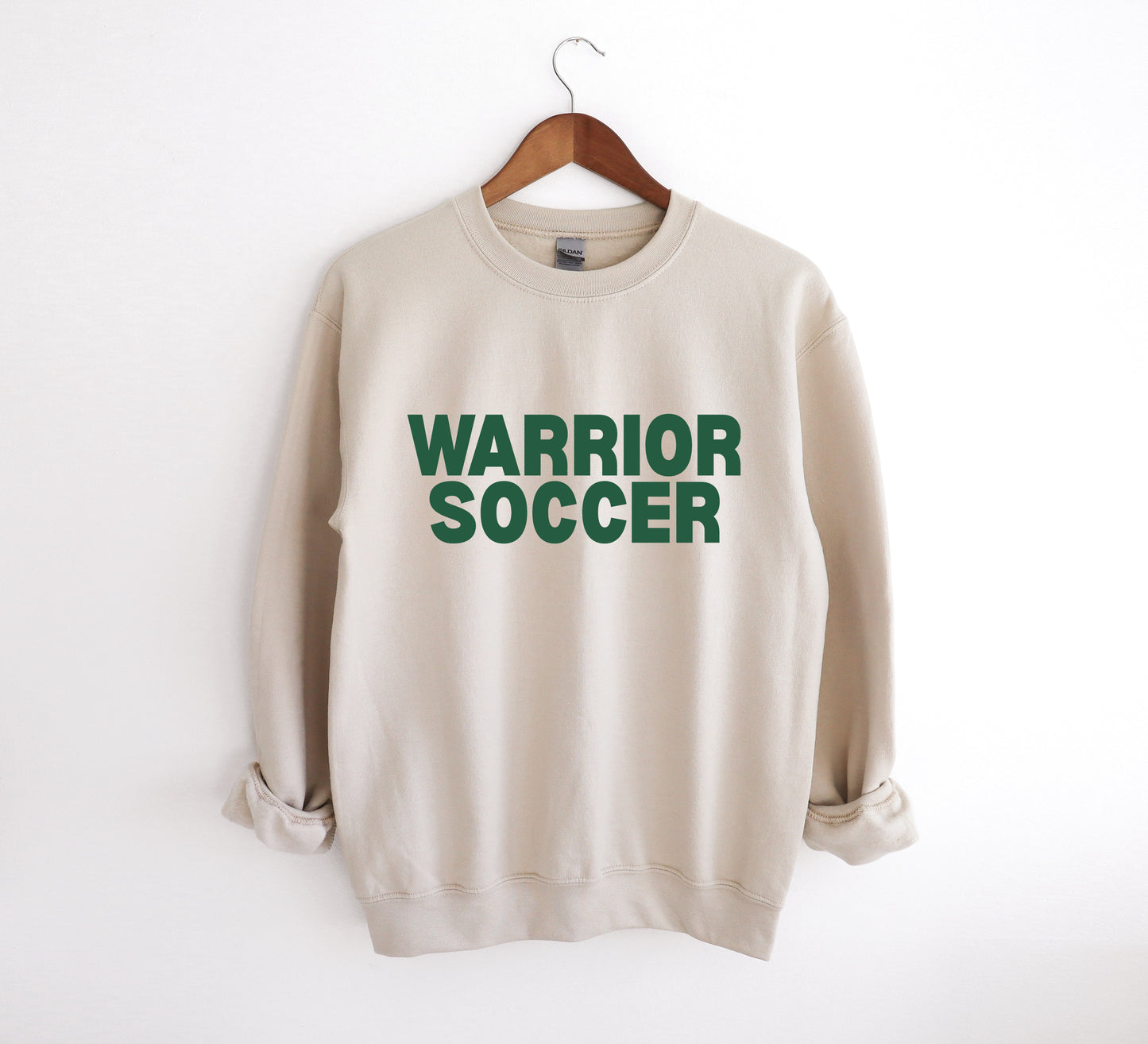 Warriors Soccer - Adult Crew Sweatshirt