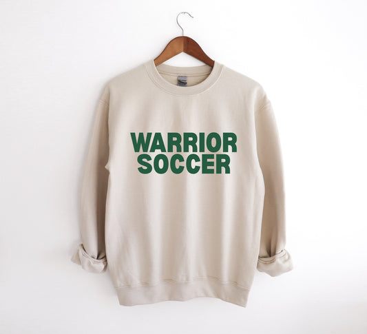 Warriors Soccer - Adult Crew Sweatshirt
