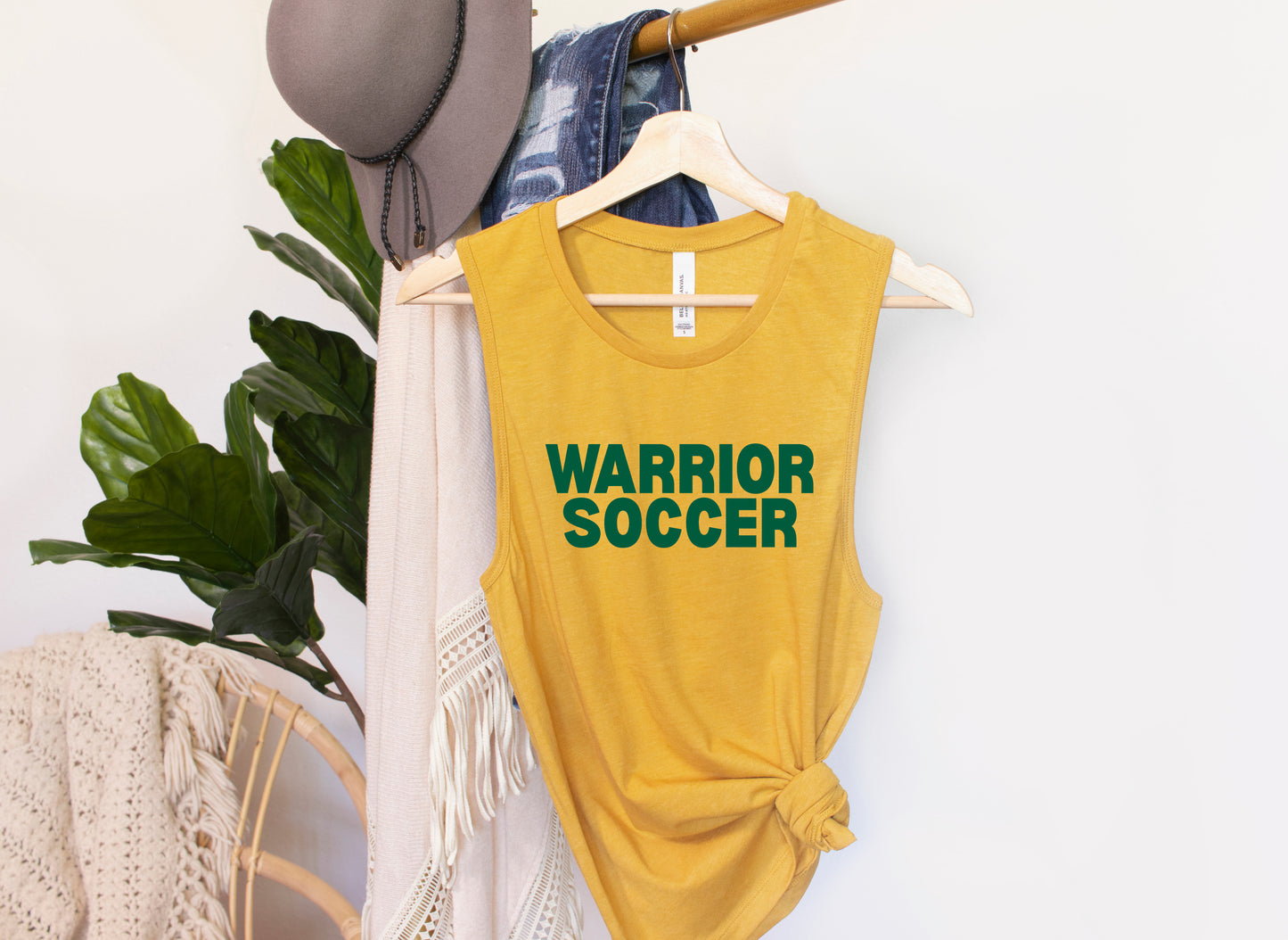 Warriors Soccer - Muscle Tank