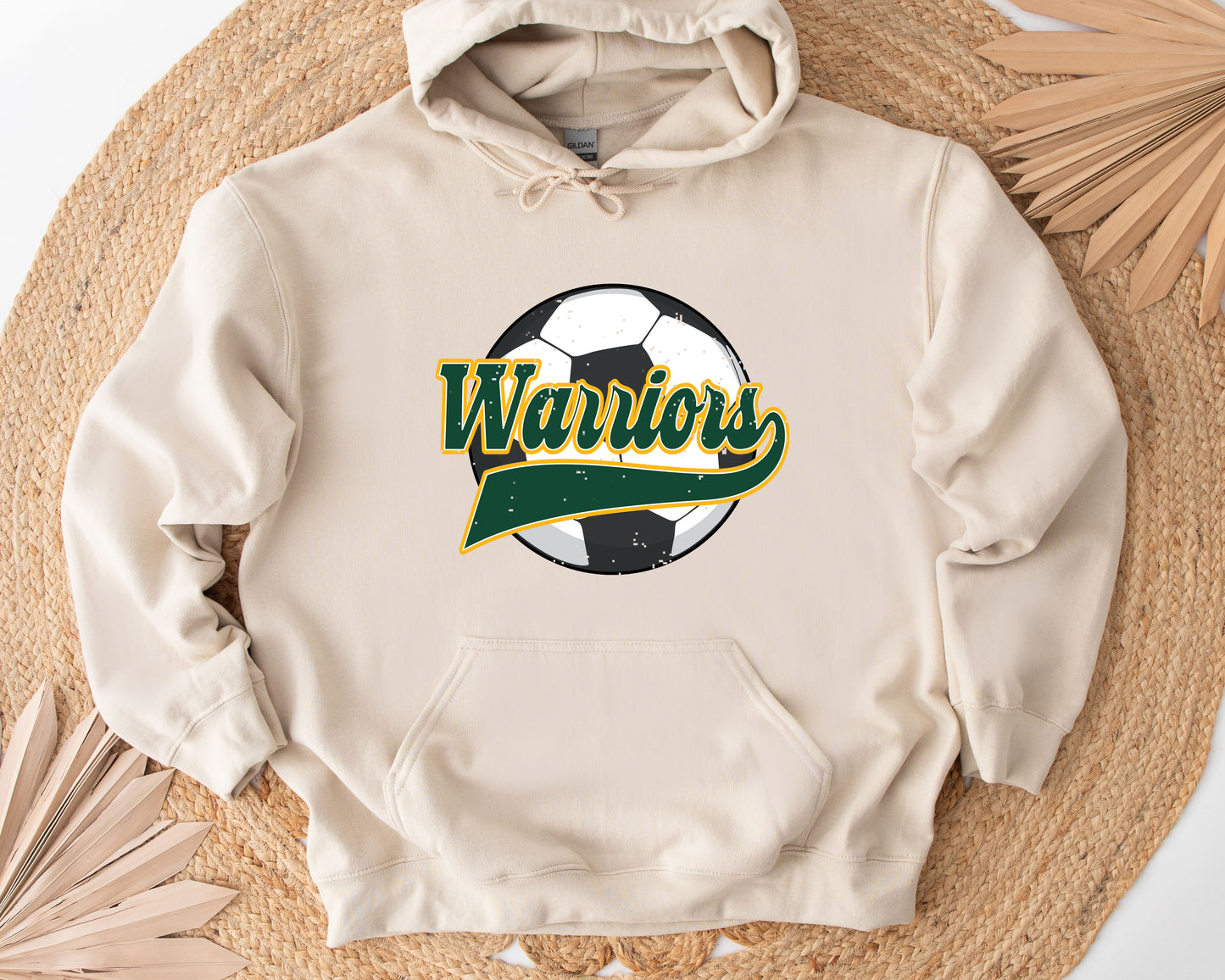 Warriors Soccer 2 - Adult Hoodie