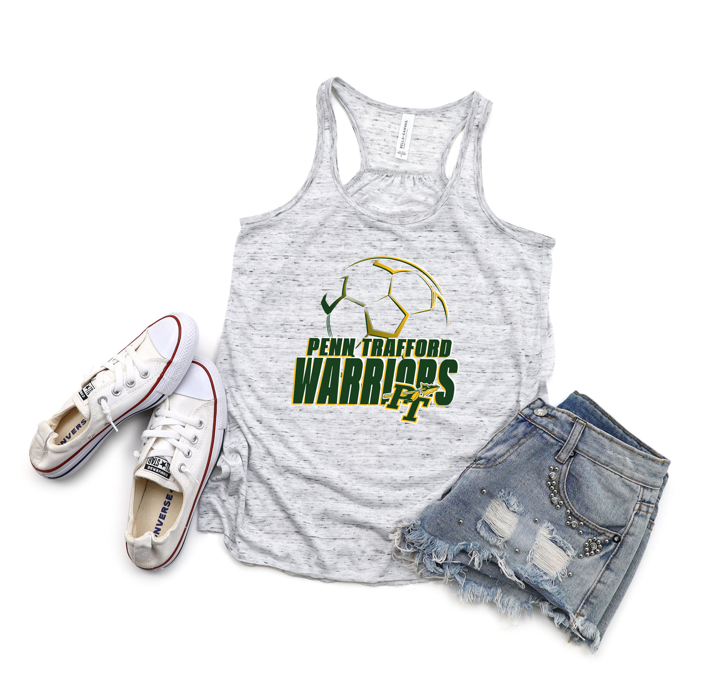 Warriors Soccer 3 - Flowy Tank