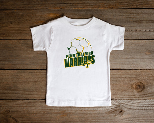 Warriors Soccer 3 - Toddler T-Shirt