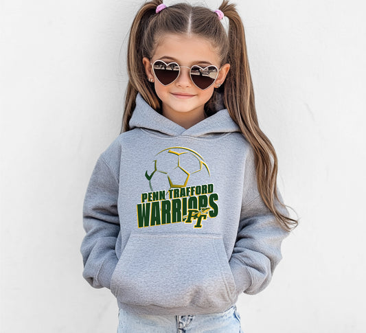 Warriors Soccer 3 - Youth Hoodie