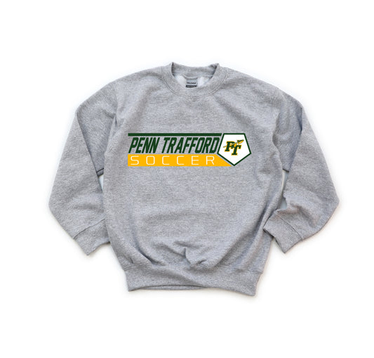 Warriors Soccer 4 - Youth Crew Sweatshirt