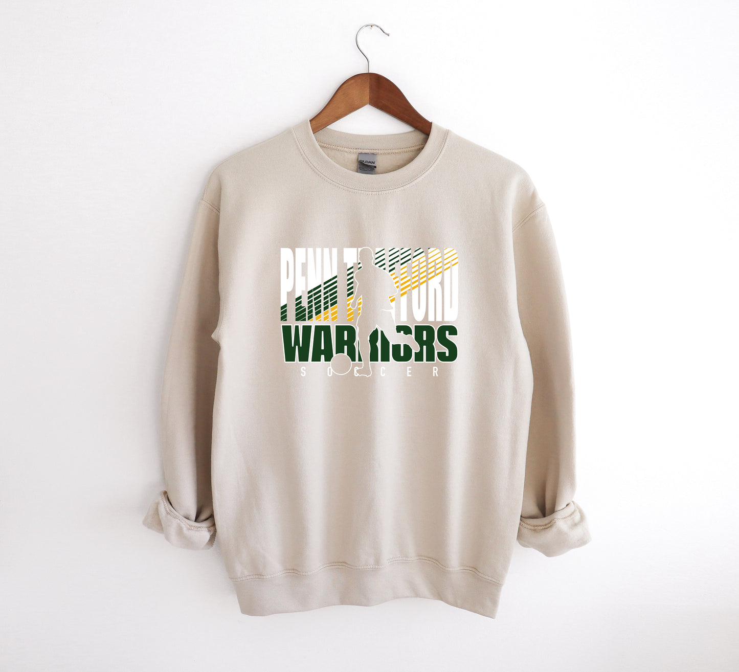 Warriors Soccer 5 - Adult Crew Sweatshirt