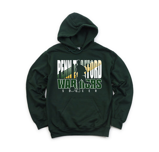 Warriors Soccer 5 - Adult Hoodie