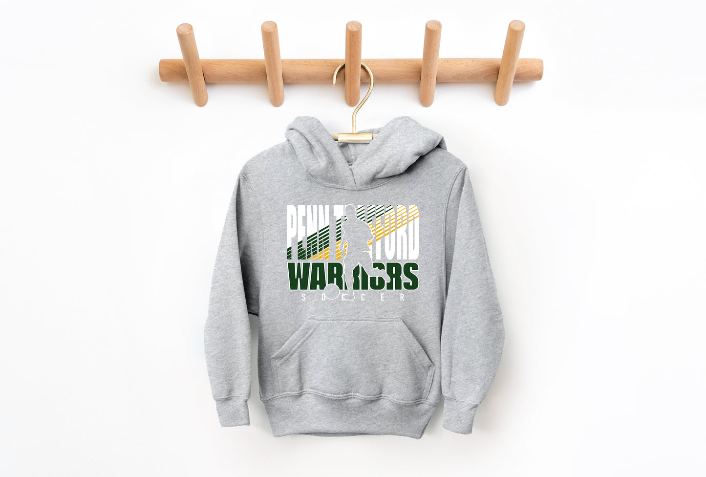 Warriors Soccer 5 - Youth Hoodie
