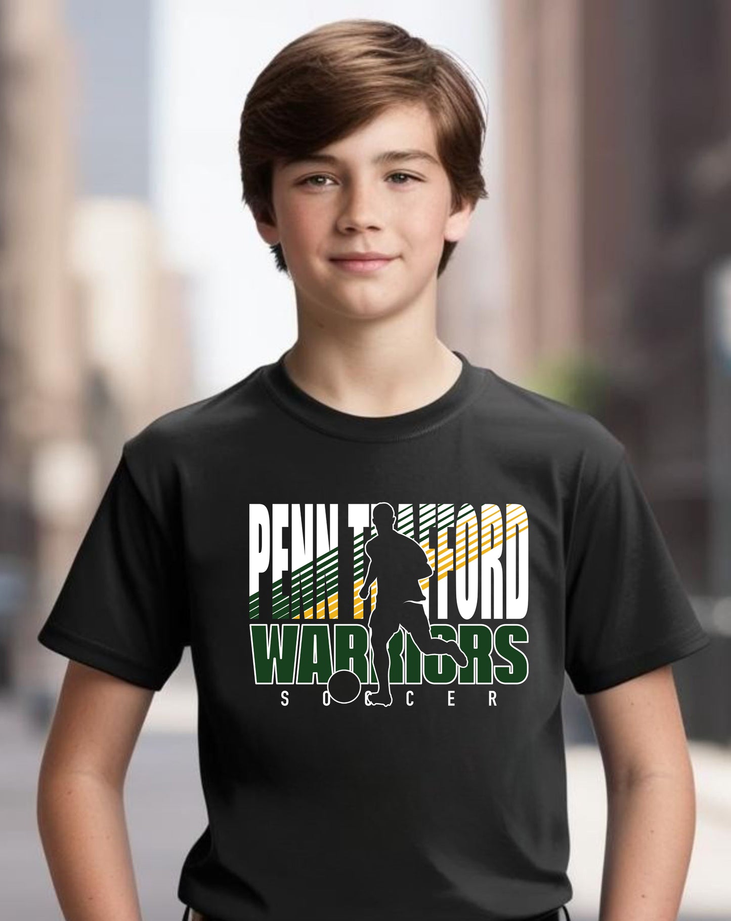 Warriors Soccer 5 - Youth T-Shirt