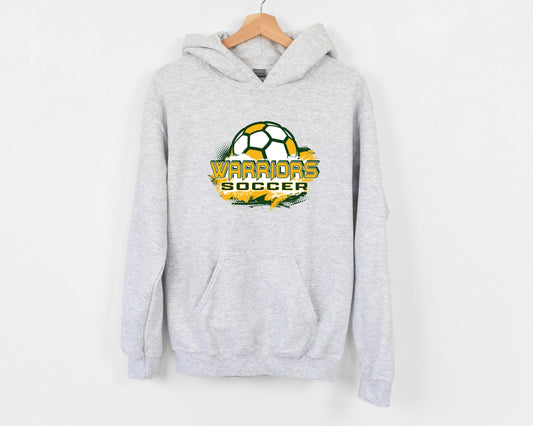 Warriors Soccer 6 - Adult Hoodie