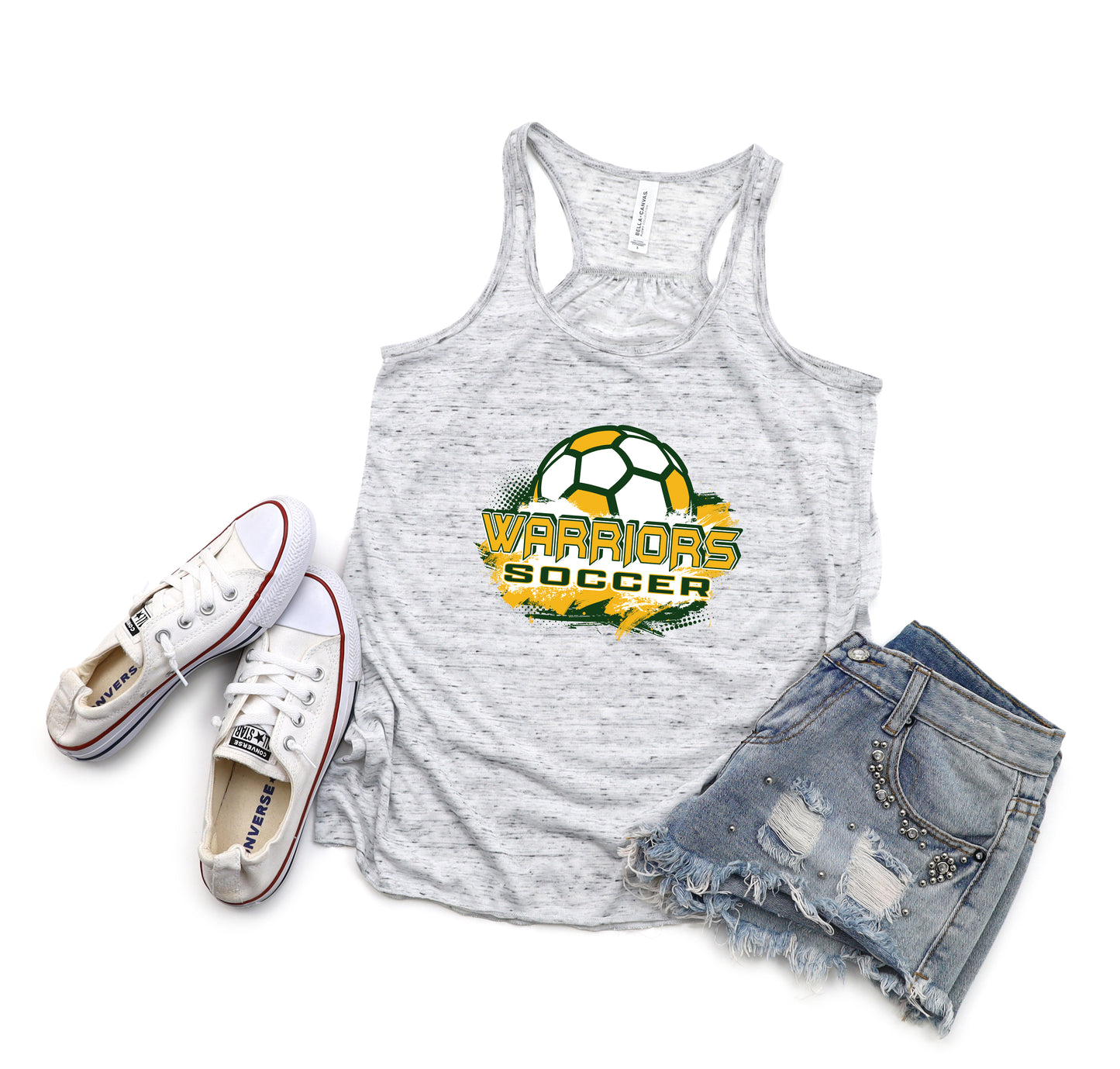 Warriors Soccer 6 - Flowy Tank