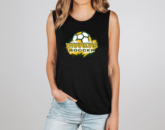 Warriors Soccer 6 - Muscle Tank