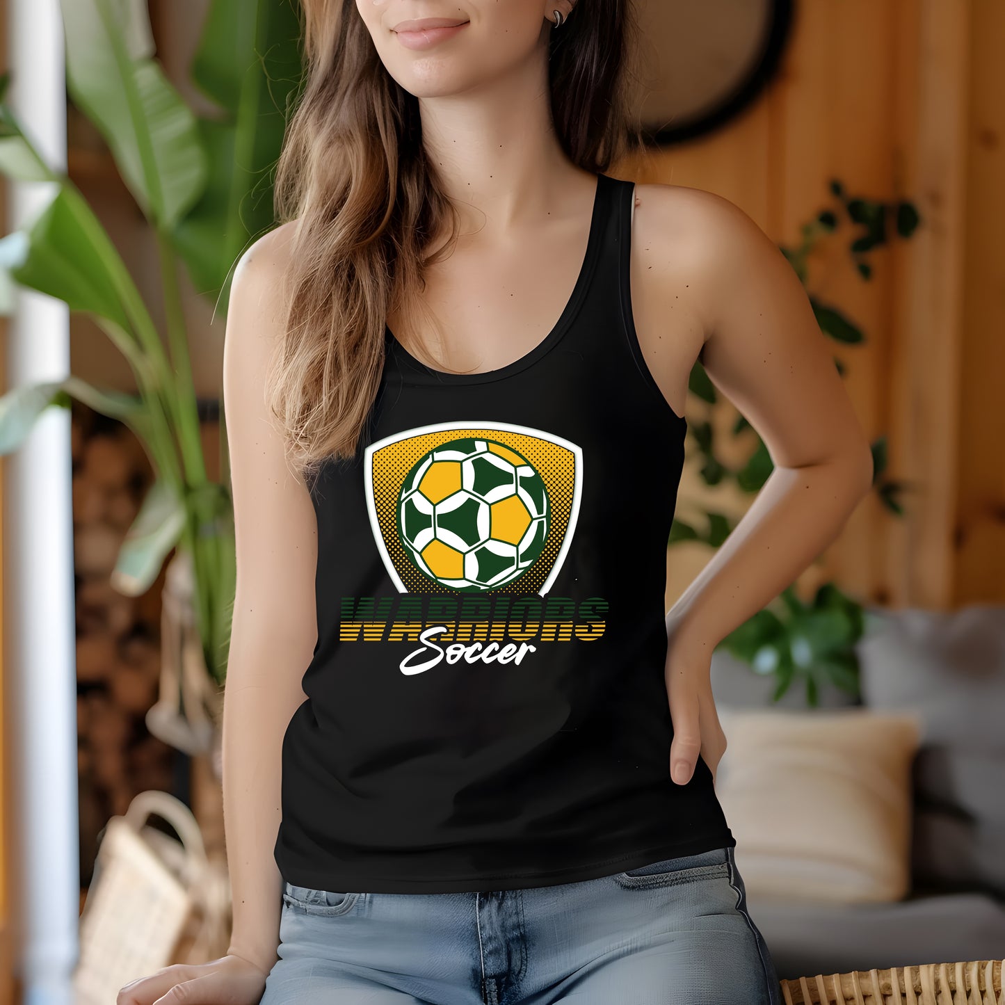 Warriors Soccer 7 - Flowy Tank