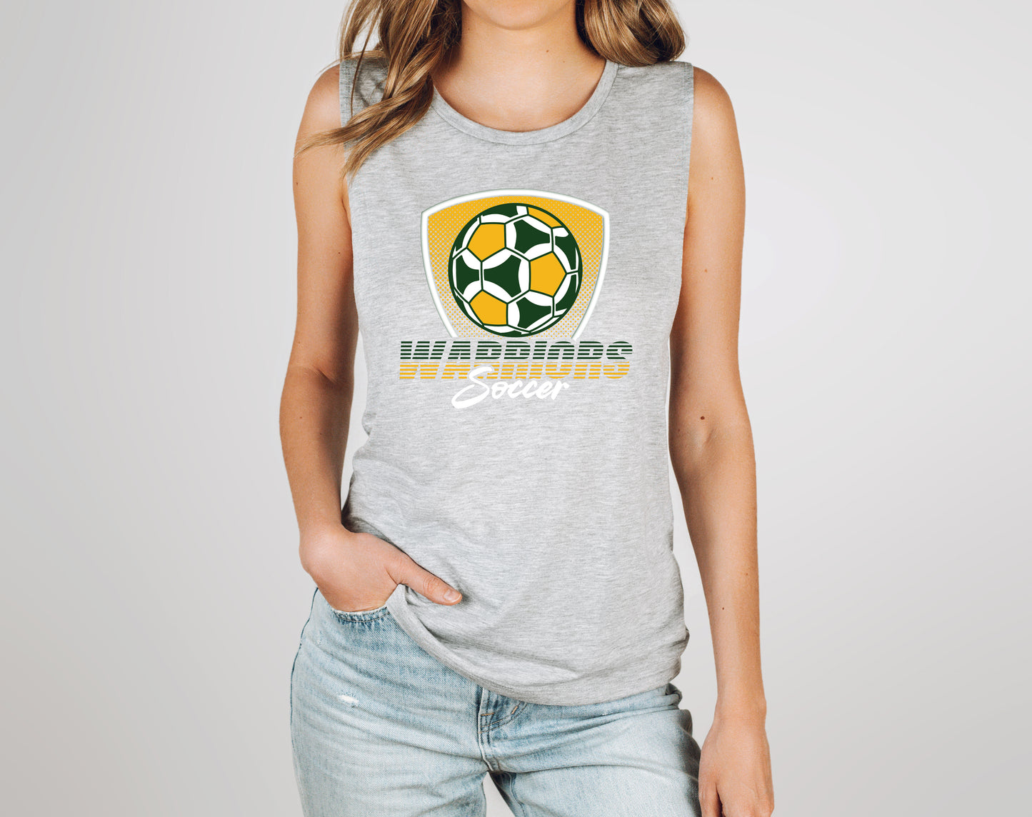 Warriors Soccer 7 - Muscle Tank