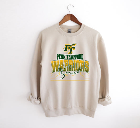 Warriors Soccer 8 - Adult Crew Sweatshirt