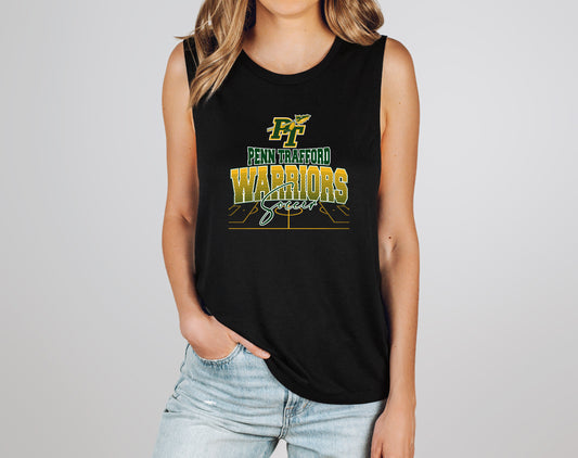 Warriors Soccer 8 - Muscle Tank