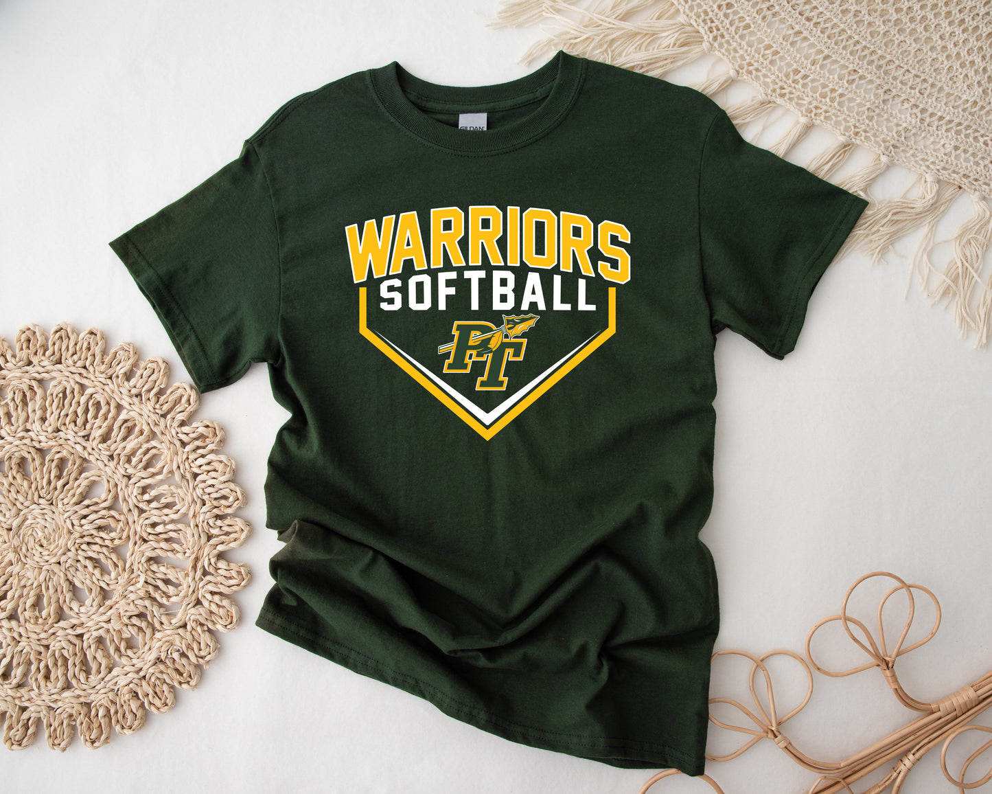 Warriors Softball 2 - Adult Unisex T-Shirt