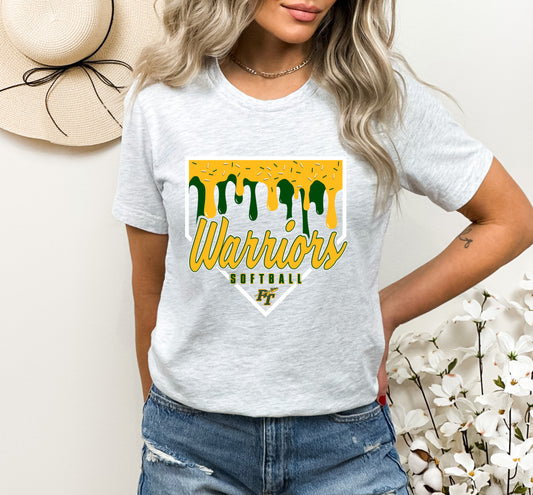 Warriors Softball Ice Cream - Adult Unisex T-Shirt