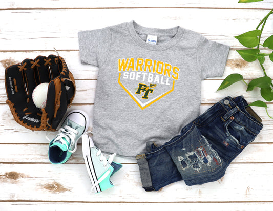 Warriors Softball 2 - Youth T-Shirt