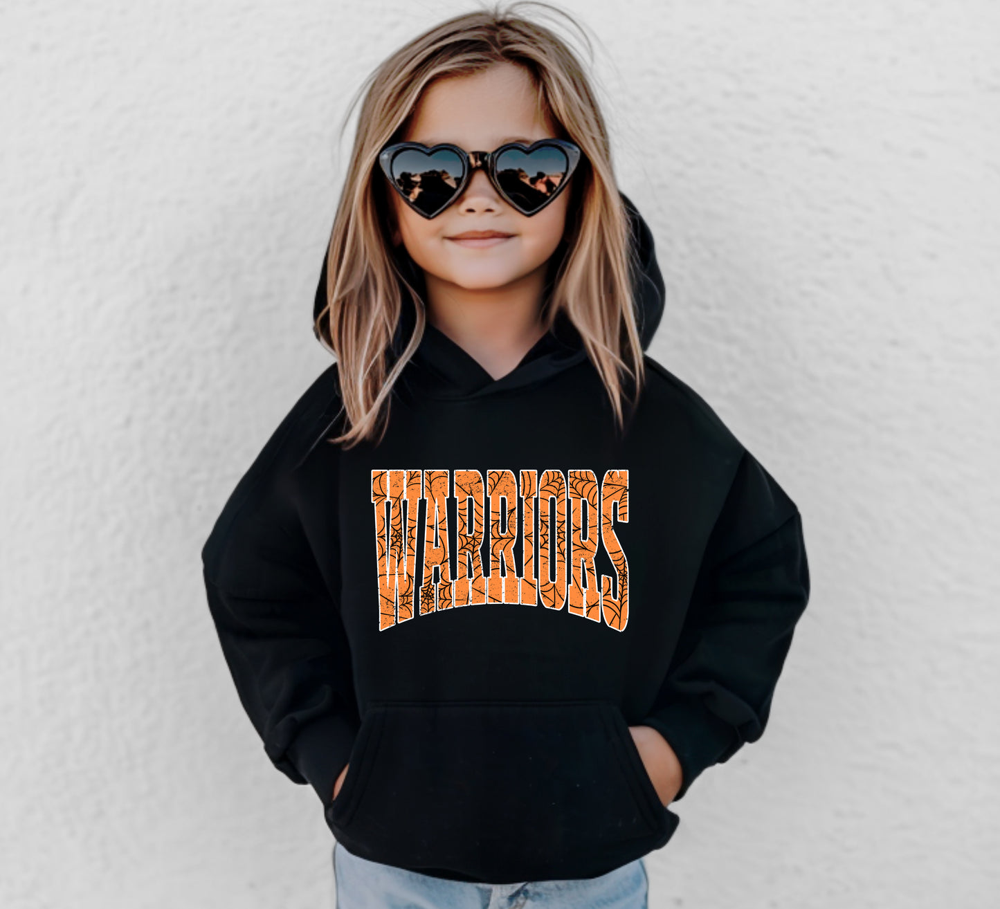 Warriors Halloween Spider - Youth Hoodie