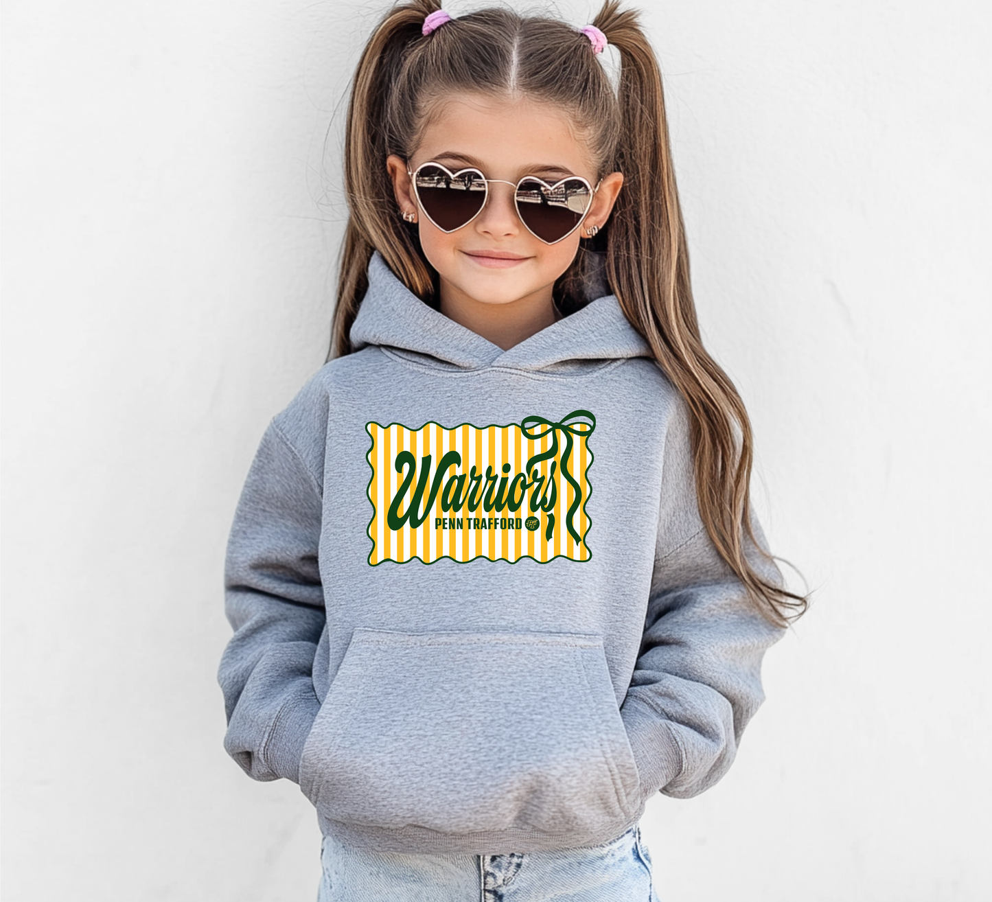 Warriors Stripes - Youth Hoodie