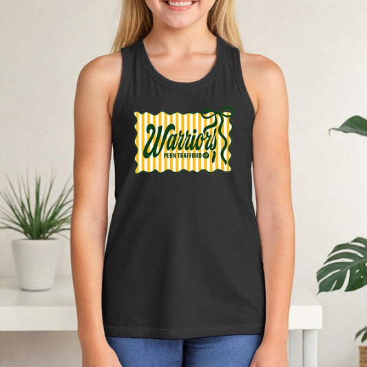 Warriors Stripes - Youth Tank