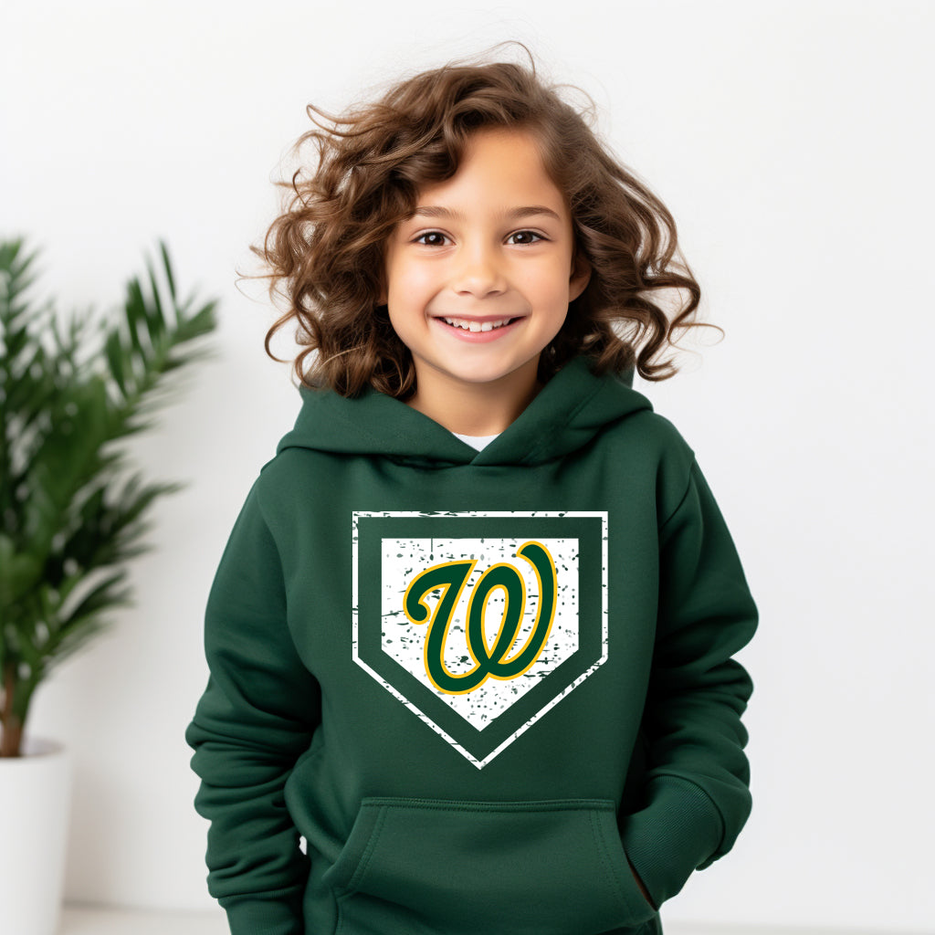 Warriors Travel Plate - Youth Hoodie