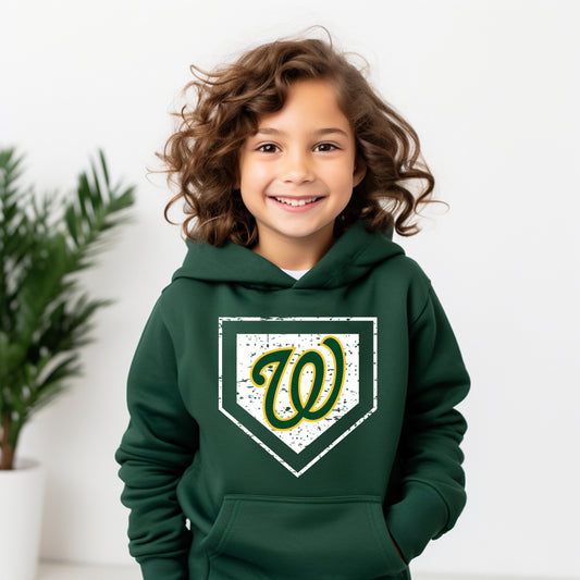 Warriors Travel Plate - Youth Hoodie