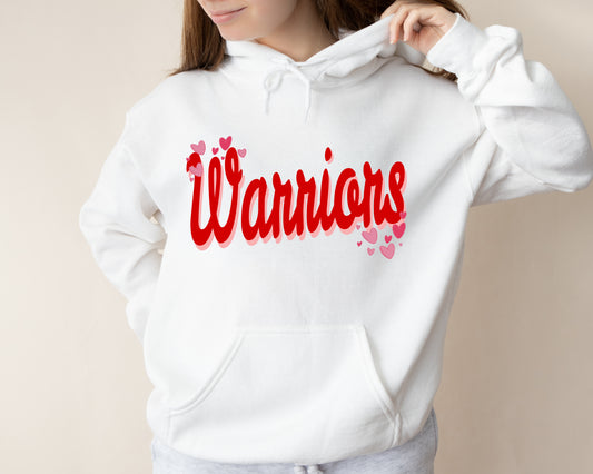 Warriors Valentines 3 - Adult Hoodie