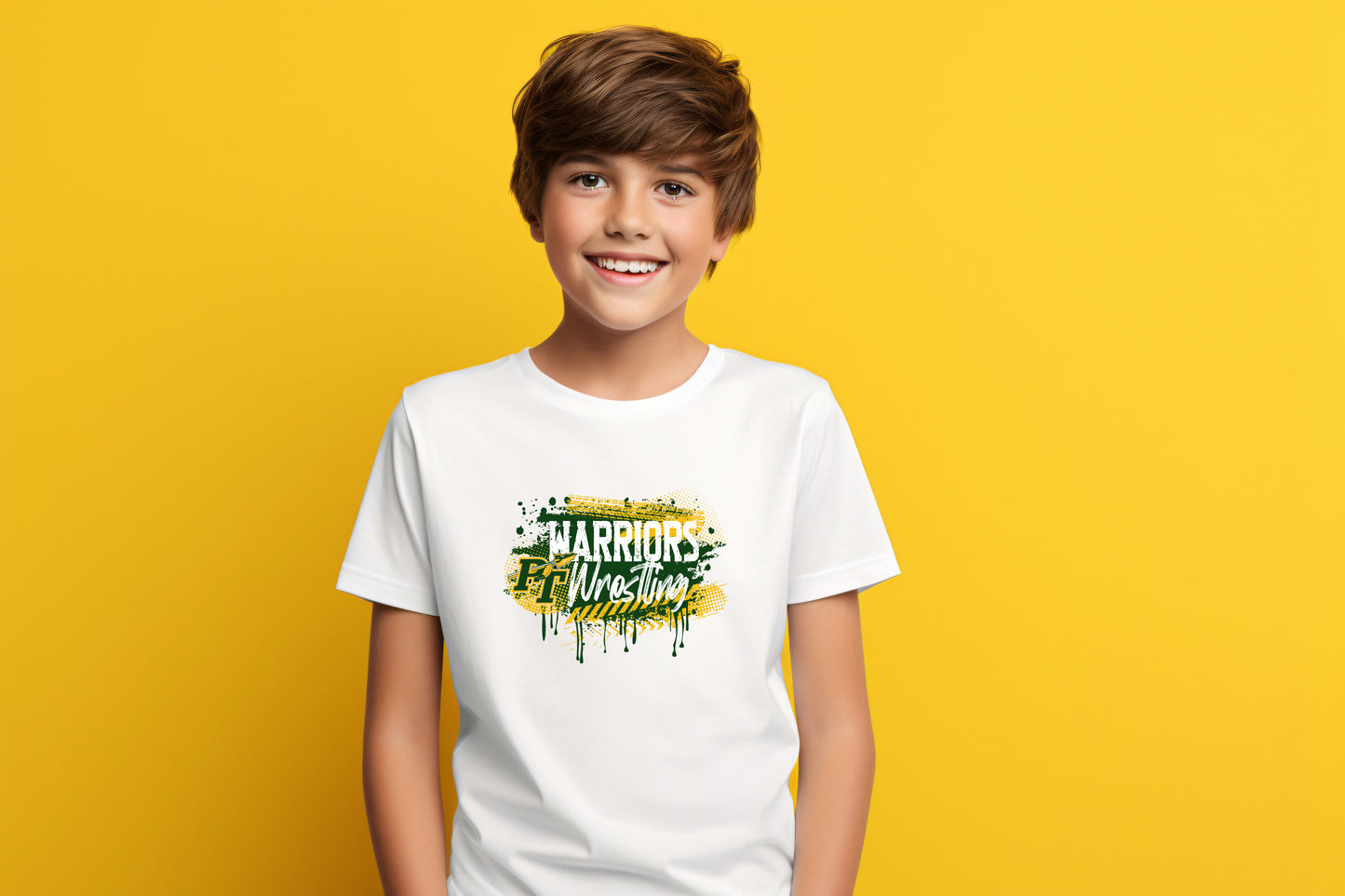 Warriors Wrestling 1 - Youth T-Shirt