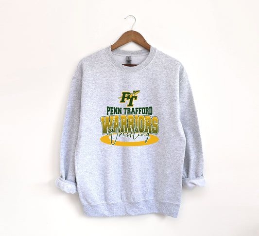 Warriors Wrestling - Adult Crew Sweatshirt