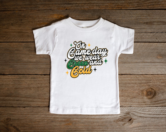 We Wear Green & Gold - Toddler T-Shirt