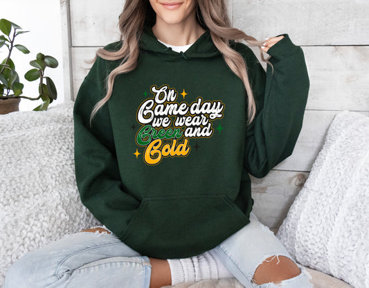 We Wear Green & Gold - Adult Hoodie