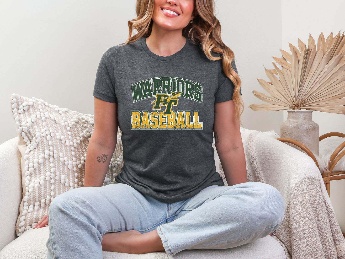 Penn Trafford Warriors Baseball 5 - Women's Tee